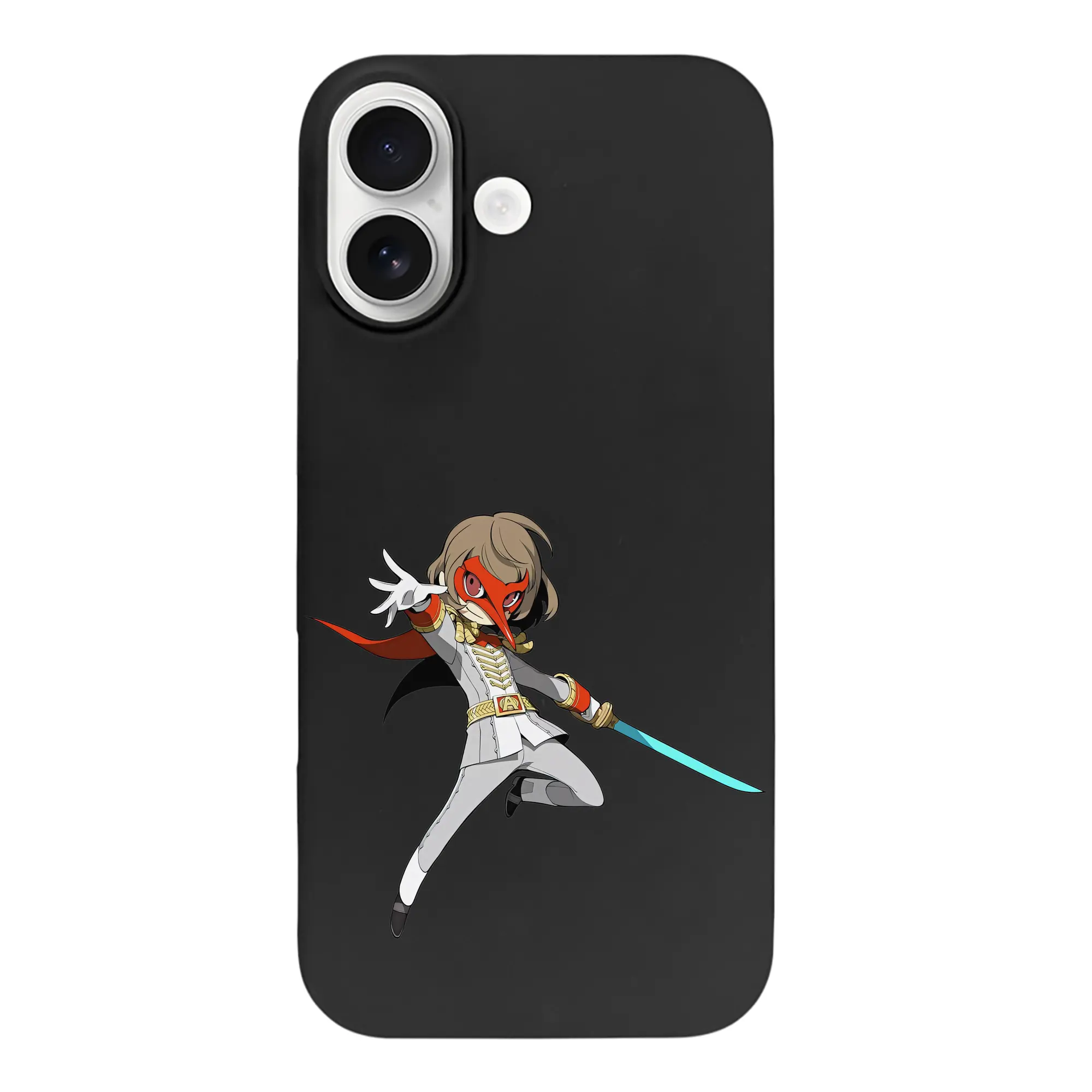 ペルソナ グッズ,明智吾郎 - iPhone 17 シリーズ シリコンケース 薄型 耐衝撃 指紋防止 ソフトタッチカバー 精密フィット 傷防止 保護ケース iPhone 17/17 Air/17 Pro/17 Pro Max 対応